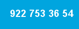 922 753 36 54 922 753 36 54